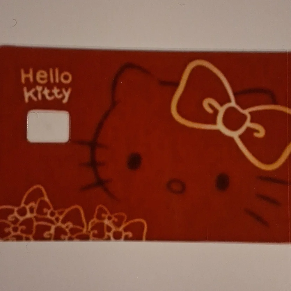 Hello Kitty Red Card Cover with Bow Design